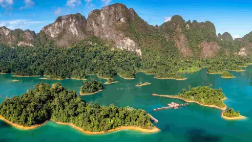 Khao Sok National Park i Thailand