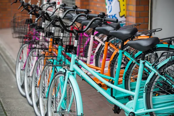 Cykelture i Japans byer