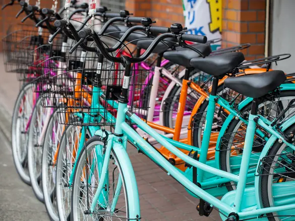 Cykelture i Japans byer