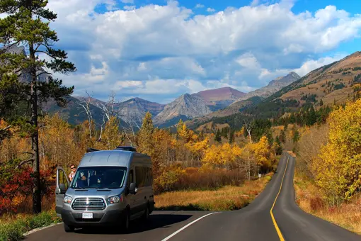Van Conversion autocamper fra Fraserway