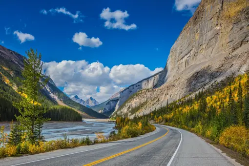 The Bow River Canyon, Canadian Rockies, Great Banff