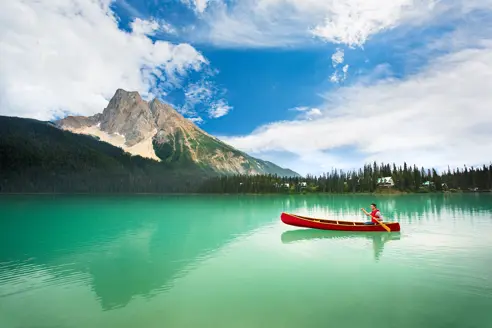 Canada British Columbia Emerald Lake Lodge
