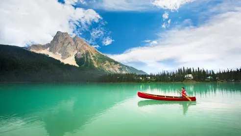 Canada British Columbia Emerald Lake Lodge