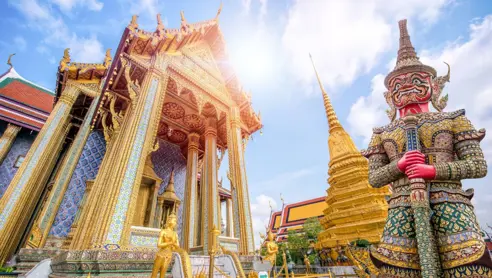 Bangkok, templer & longtail båd - udflugt i Bangkok