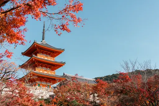 Kiyomizu Dera Temple Kyoto Japan