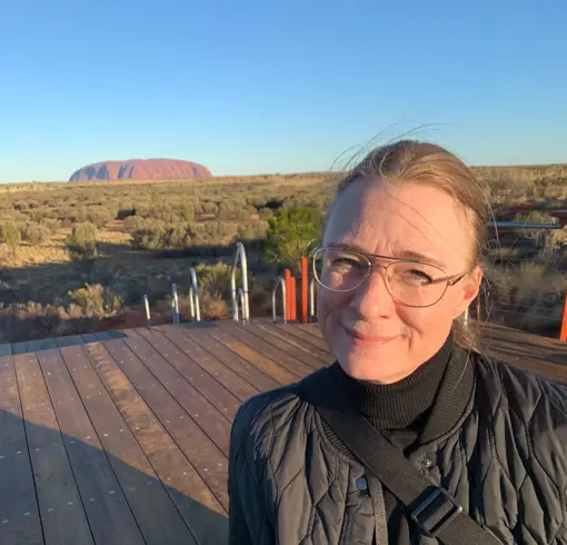 Katja i Australien