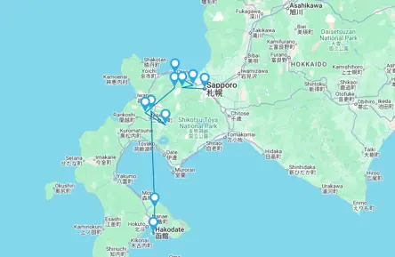 Southern Hokkaido Tour