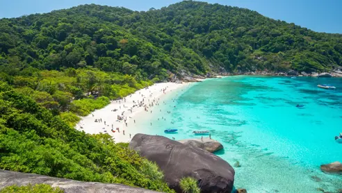 Similan Islands Marine National Park i Thailand