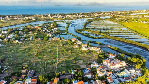 Tra Que Village nær Hoi An Vietnam