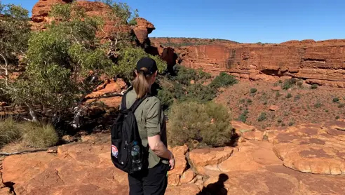 Katja fra DanExplore i Australien