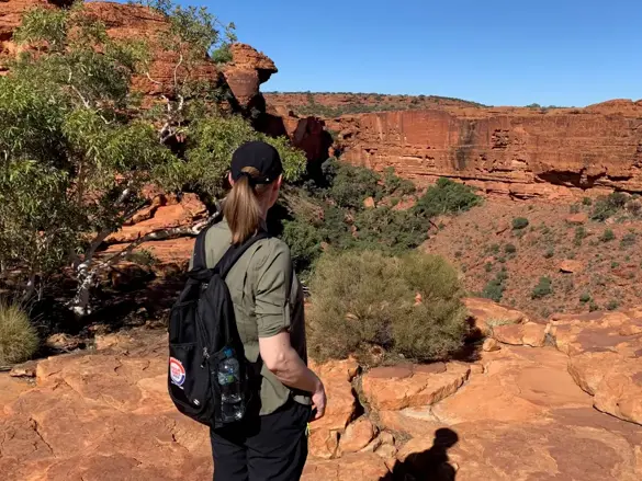 Katja fra DanExplore i Australien