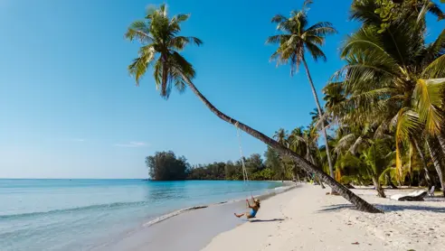 Strand- og badeferie på Koh Kood i Thailand