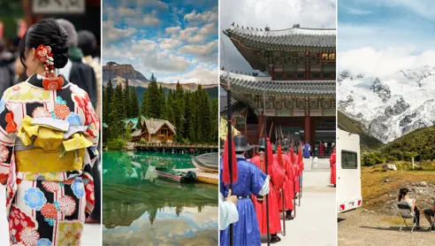 Inspirationsaften og rejseforedrag hos DanExplore - Japan, Canada, New Zealand og Sydkorea