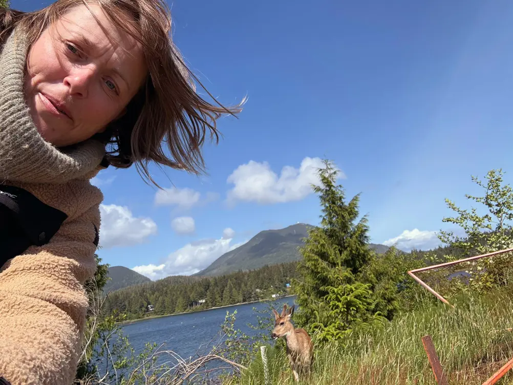 Mille og familien på rejse i autocamper i Canada