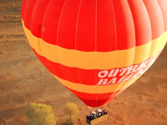 Australien luftballon Alice Spring