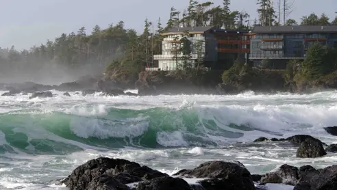 Canada British Columbia Ucluelet Black Rock Oceanfront