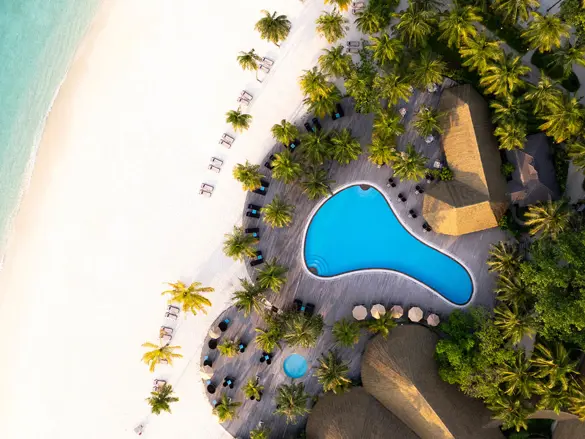 Kuredu O Pool Aerial 1600X900