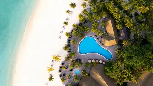 Kuredu O Pool Aerial 1600X900
