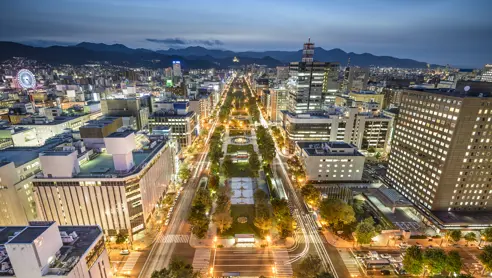 Sapporo i Japan