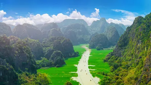 Ninh Binh i Vietnam