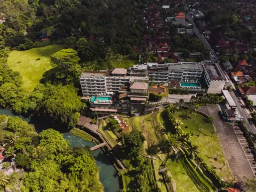 Aerial Shoot Of Sthala, A Tribute Portfolio Hotel, Ubud Bali Marriott International