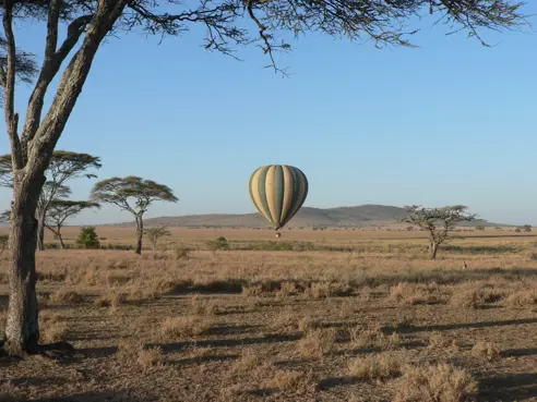 Ballonsafari i Tanzania