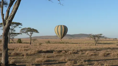Ballonsafari i Tanzania