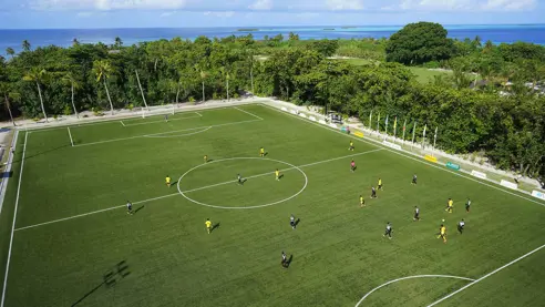 Football Pitch Aerial Shot Edited 1600X900