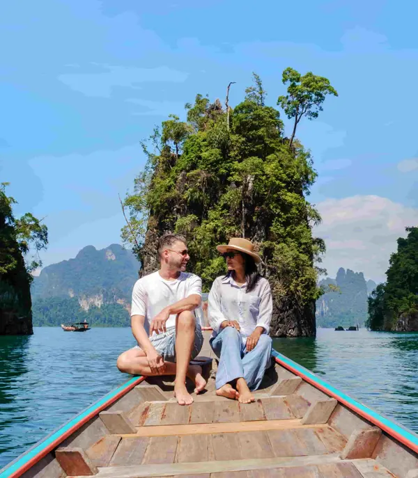 Rejser for par til Khao Sok National Park Thailand