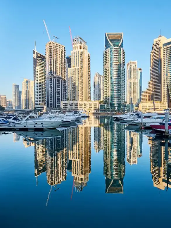 Dubai Marina Skyline