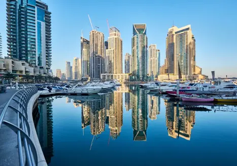 Dubai Marina Skyline