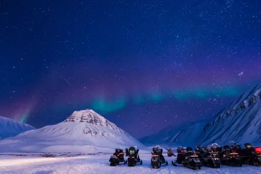 Stjernehimmel Svalbard