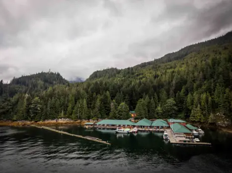 Knight Inlet Lodge i Canada