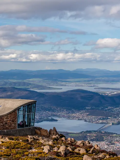 Australien Tasmanien Hobart Udsigt
