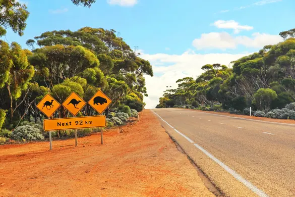 Vej i Australien