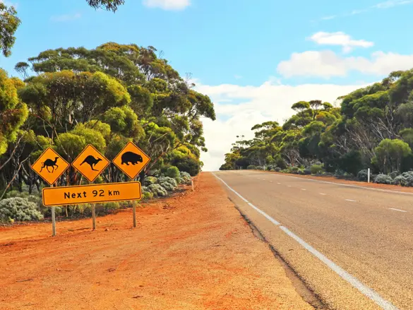Vej i Australien