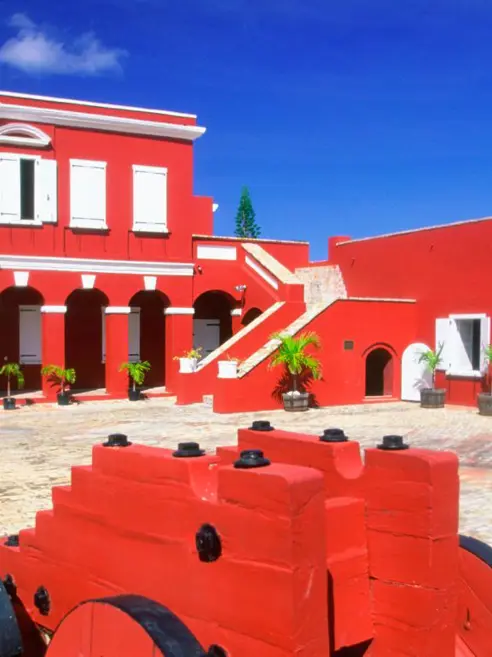 Fort Frederik In Frederiksted, St. Croix