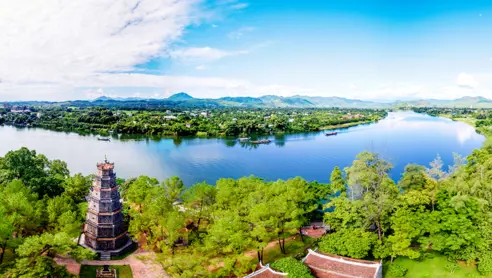 Thien Mu Pagoda Hue Vietnam