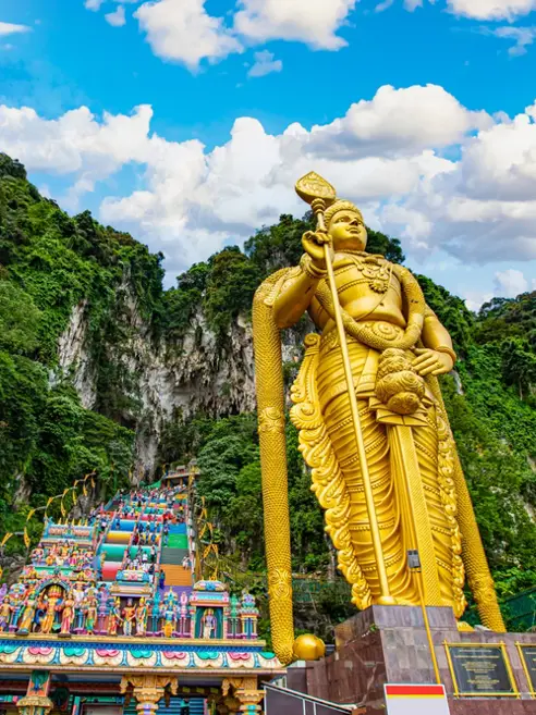 Batu Caves i Malaysia