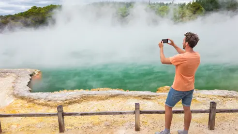 Rotorua i New Zealand