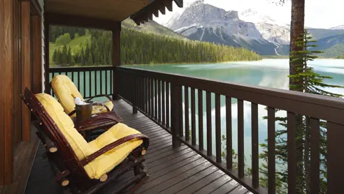 Canada British Columbia Emerald Lake Lodge