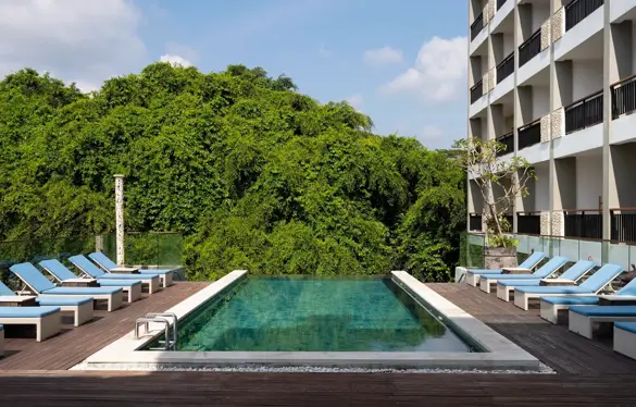 Panorama Pool At Sthala, A Tribute Portfolio Hotel, Ubud Bali, By Marriott International 2 Mr