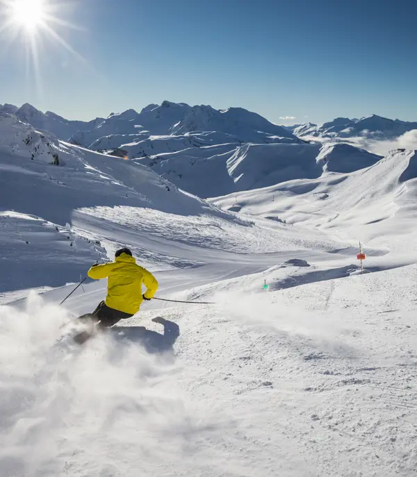 Skiløber i Whistler