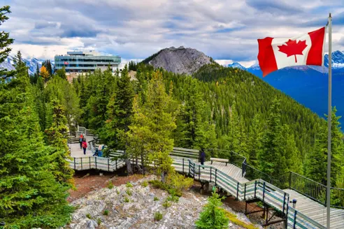 Canadian Rockies Sulphur Mountain