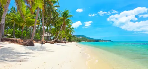 Koh Samui - strand i Thailand