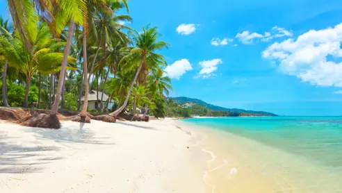 Koh Samui - strand i Thailand
