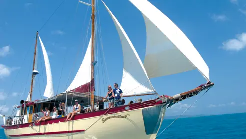 Summertime whitsunday sejltur