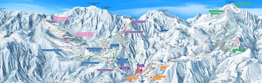 Shiga Kogen Ski Map