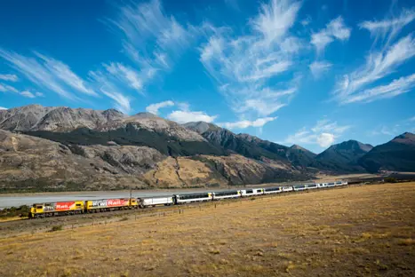 Tranzalpine togrejse i New Zealand