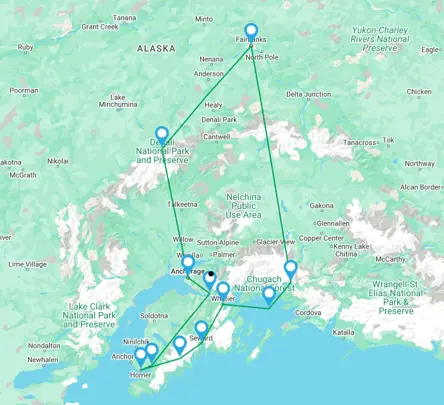 Storslåede Alaska i autocamper